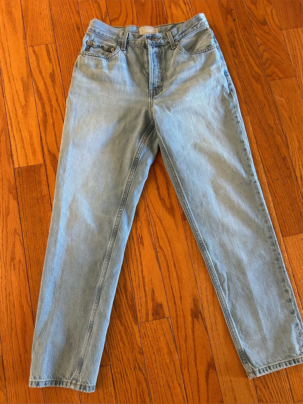 Everlane The ’90s Cheeky Jean Size 27 Regular Light Wash